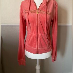2Bebe coral sweat suit set